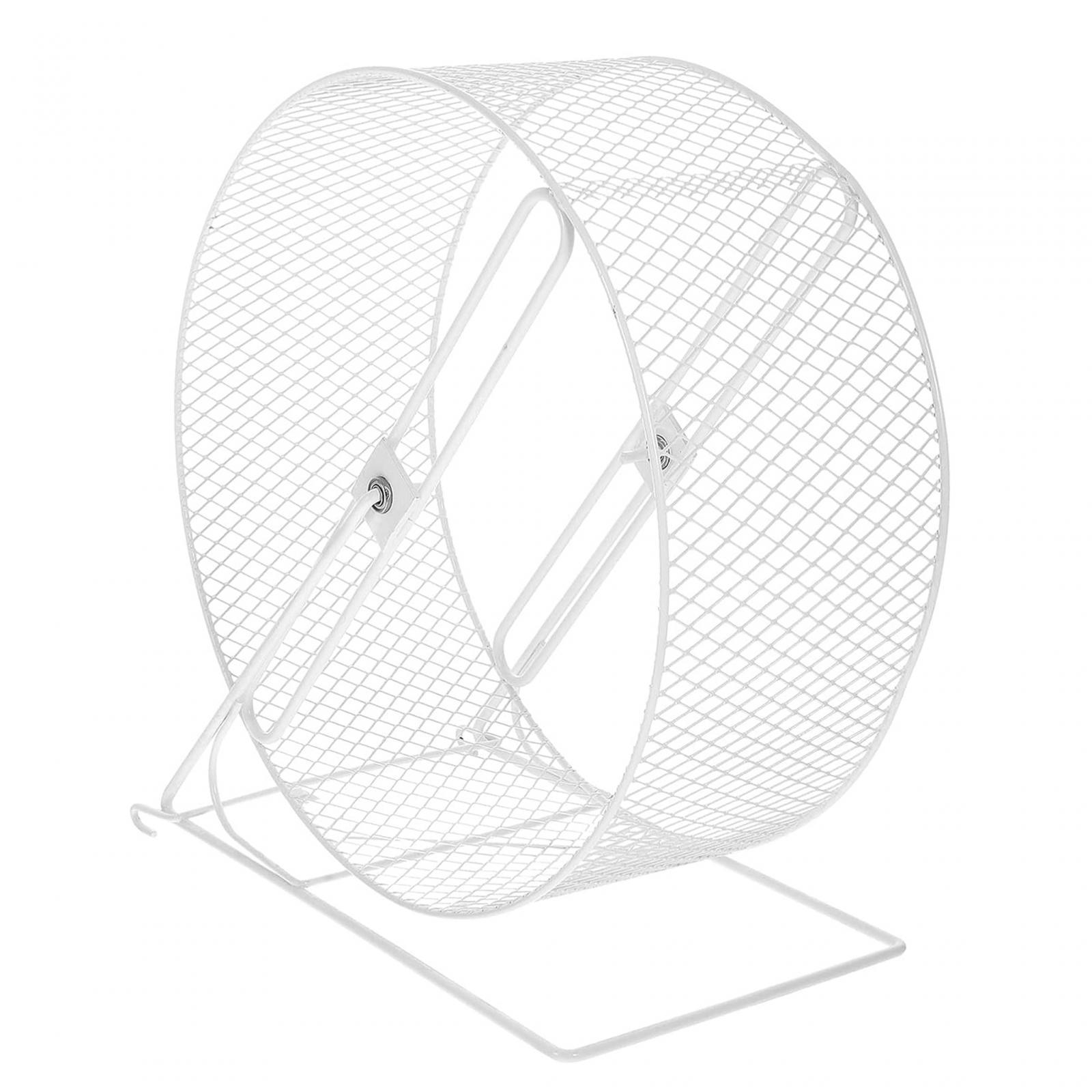 Hamster Wheel Jogging Wheel Toy Anti Slip Round Training Sports Mute Hamster Running Wheel Roller for Hedgehog, Squirrel, Gerbil, Rat