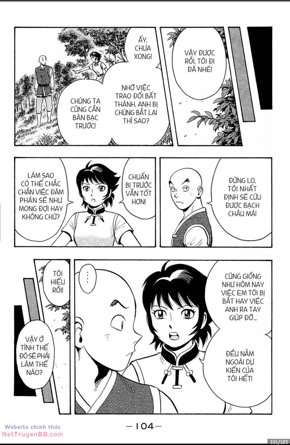 Hoàng Phi Hồng Ngoại Truyện chapter 3 101