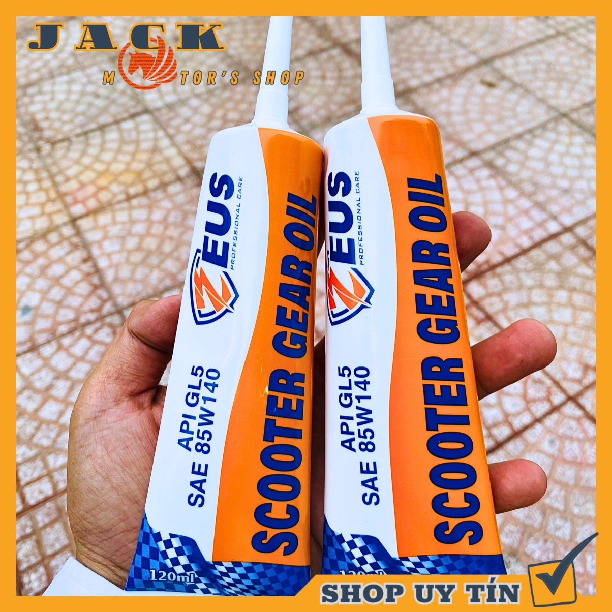 Nhớt Lap Zeus Scooter 80w90 dung tích 120ml API GL5 chống hú