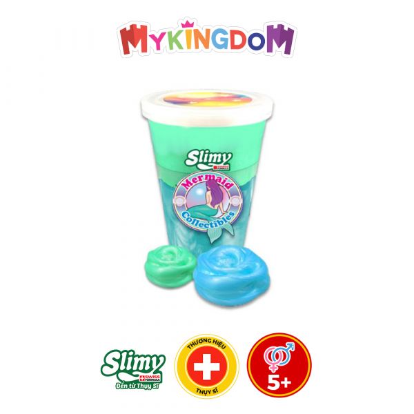 Đồ chơi SLIMY Slime nàng tiên cá-xanh lá xanh da trời 33914/GR-BL