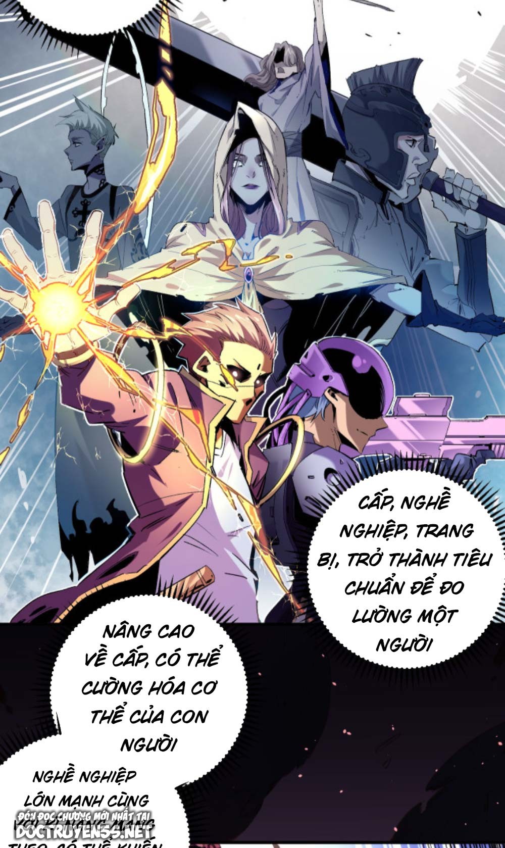 toàn dân chuyển chức: không có chức ta kết thúc thần minh chapter 1 12