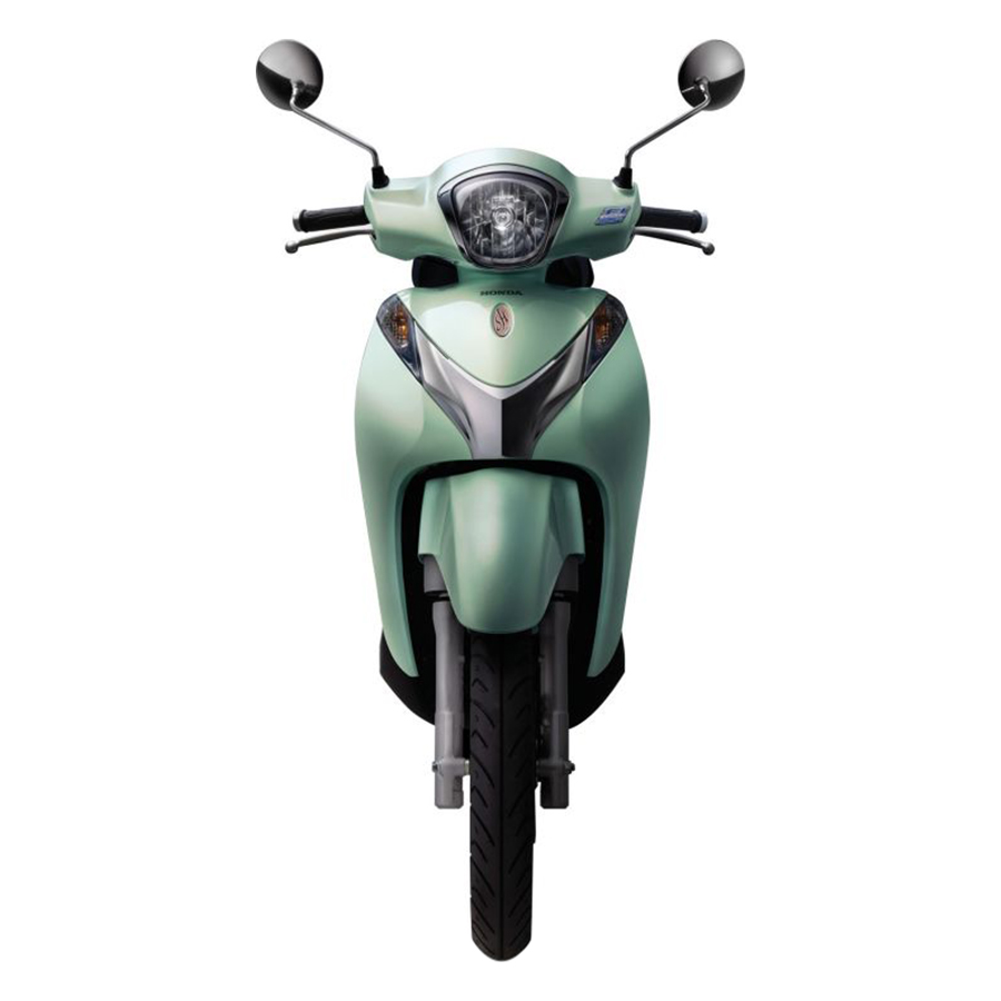 Honda SH Mode dán đổi màu trắng ngọc trai ánh xanh lá