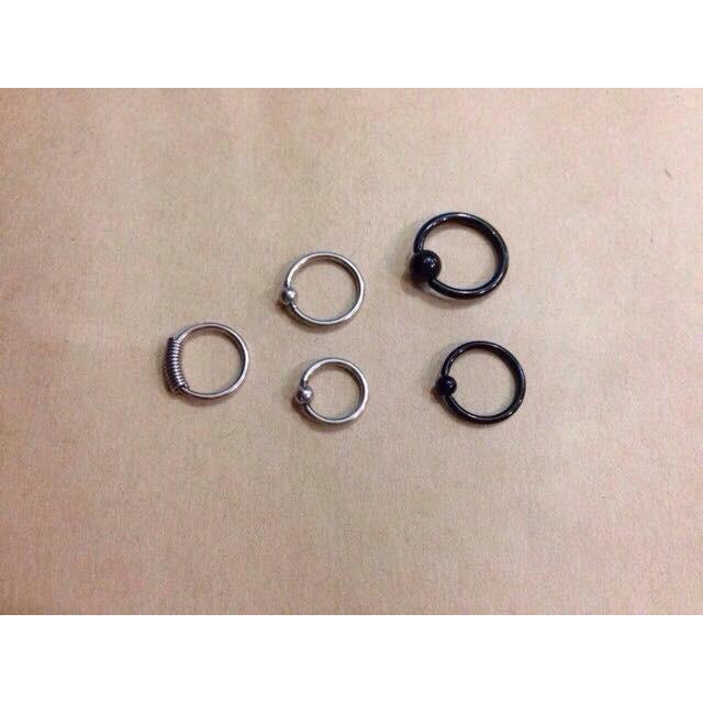 Khuyên vòng 1 bi - XUÂN SHOP