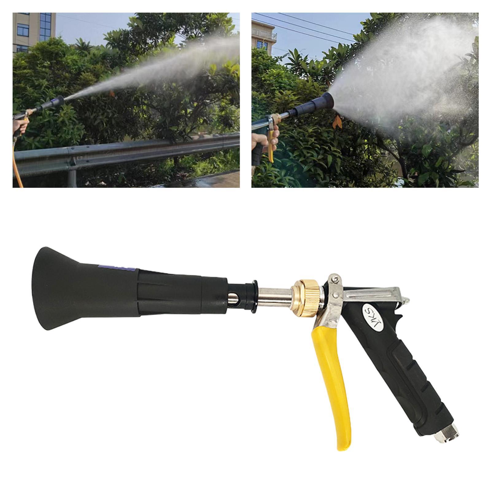Garden Hose Spray Nozzle Garden Irrigation Sprinkler High Pressure Heavy Duty Multiple Spray Pattern Water Hose Nozzle for Pets Shower