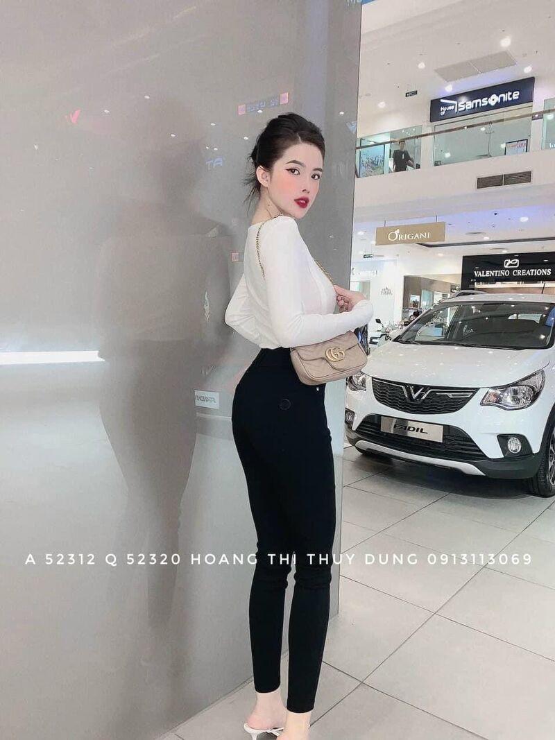 Quần hộp 2 khuy dáng ôm hàng đẹp