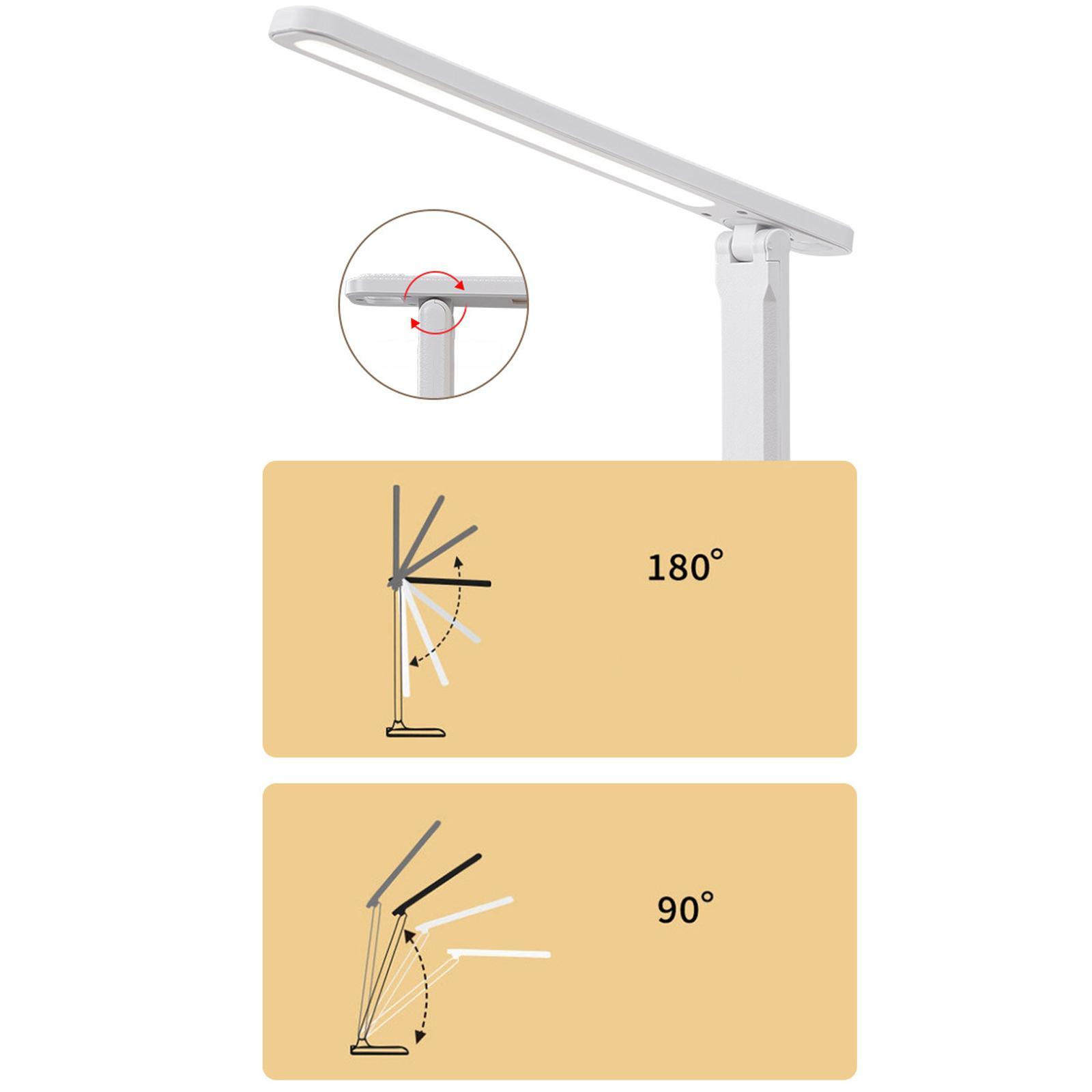 Foldable LED Desk Lamp Bedside Desk for Living Room Bedroom Gift