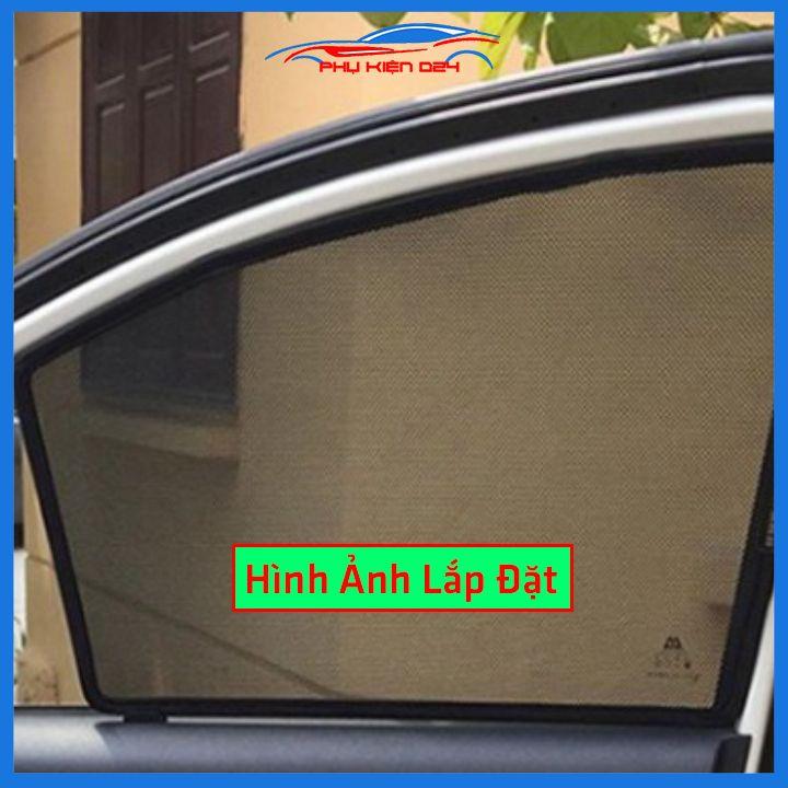Bộ 4 rèm chắn nắng nam châm Rush 2019-2020 khung cố định chống tia UV