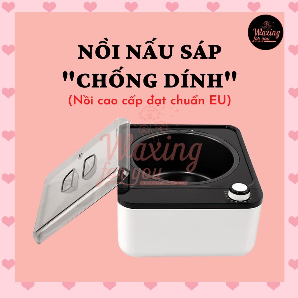 NỒI NẤU SÁP TẨY LÔNG CHỐNG DÍNH- NỒI ĐUN CHẢY HẠT WAX LÔNG chống dính cao cấp