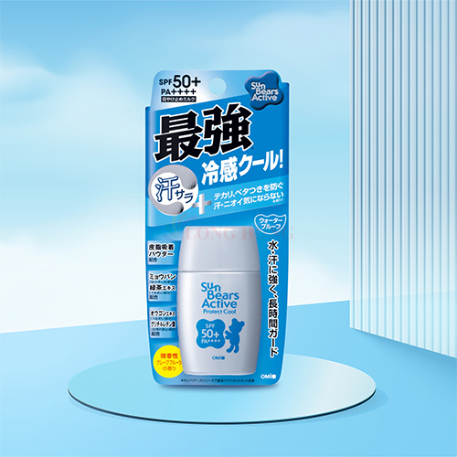 Kem chống nắng Omi Sunbears Active SPF50+ PA++++ (30g) - Hàng chính hãng
