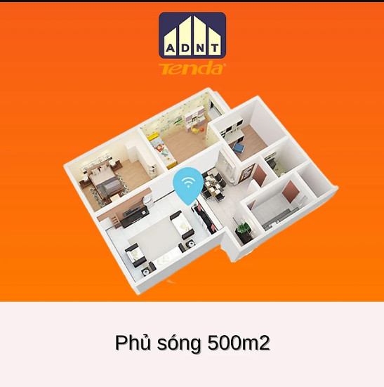 Bộ phát wifi Tenda Nova MW6 3 Pack - Hàng Chính Hãng