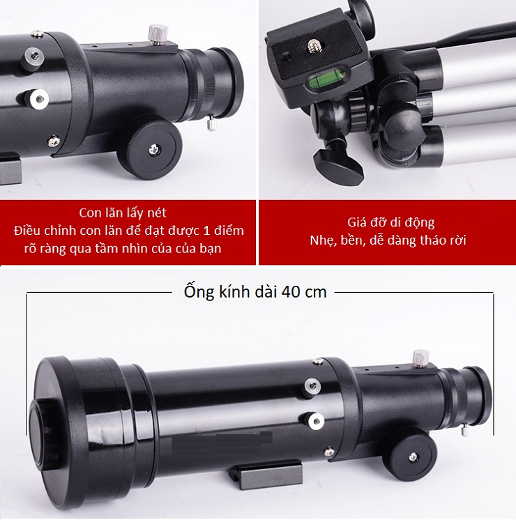 Kính Thiên Văn Giúp Bạn Thỏa Sức Khám Phá Những Điều Mới Mẻ Trên Trái Đất Celestron 70400