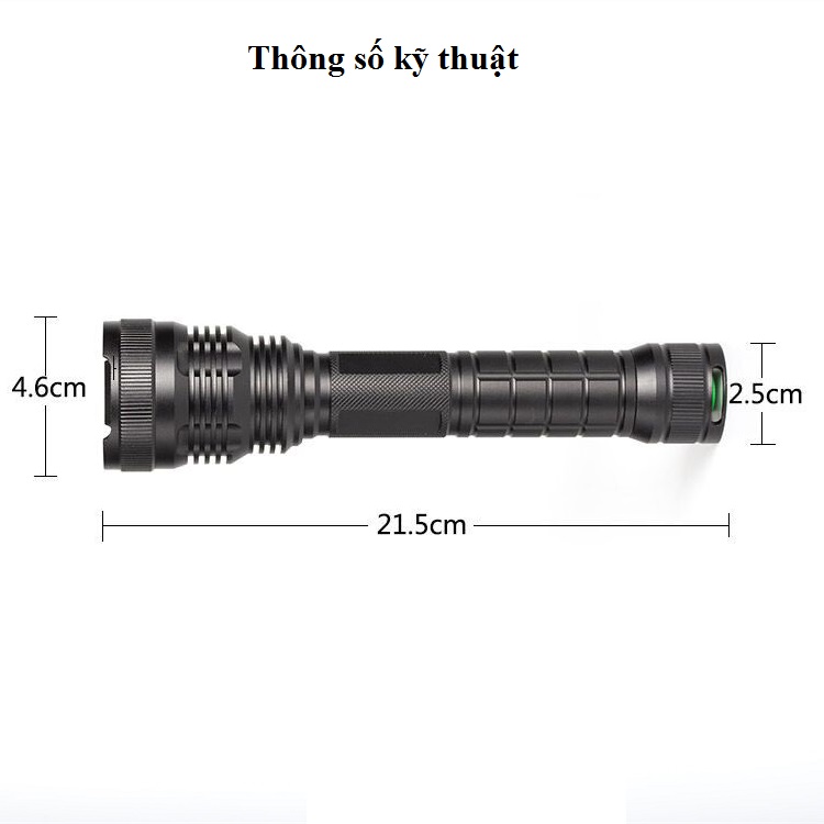 Đèn pin 3 bóng đi đêm hợp kim nhôm siêu chắc chắn, chống va đập M50 ( TẶNG ĐÈN PIN MINI BÓP TAY BẢO VỆ MÔI TRƯỜNG- Giao màu ngẫu nhiên )