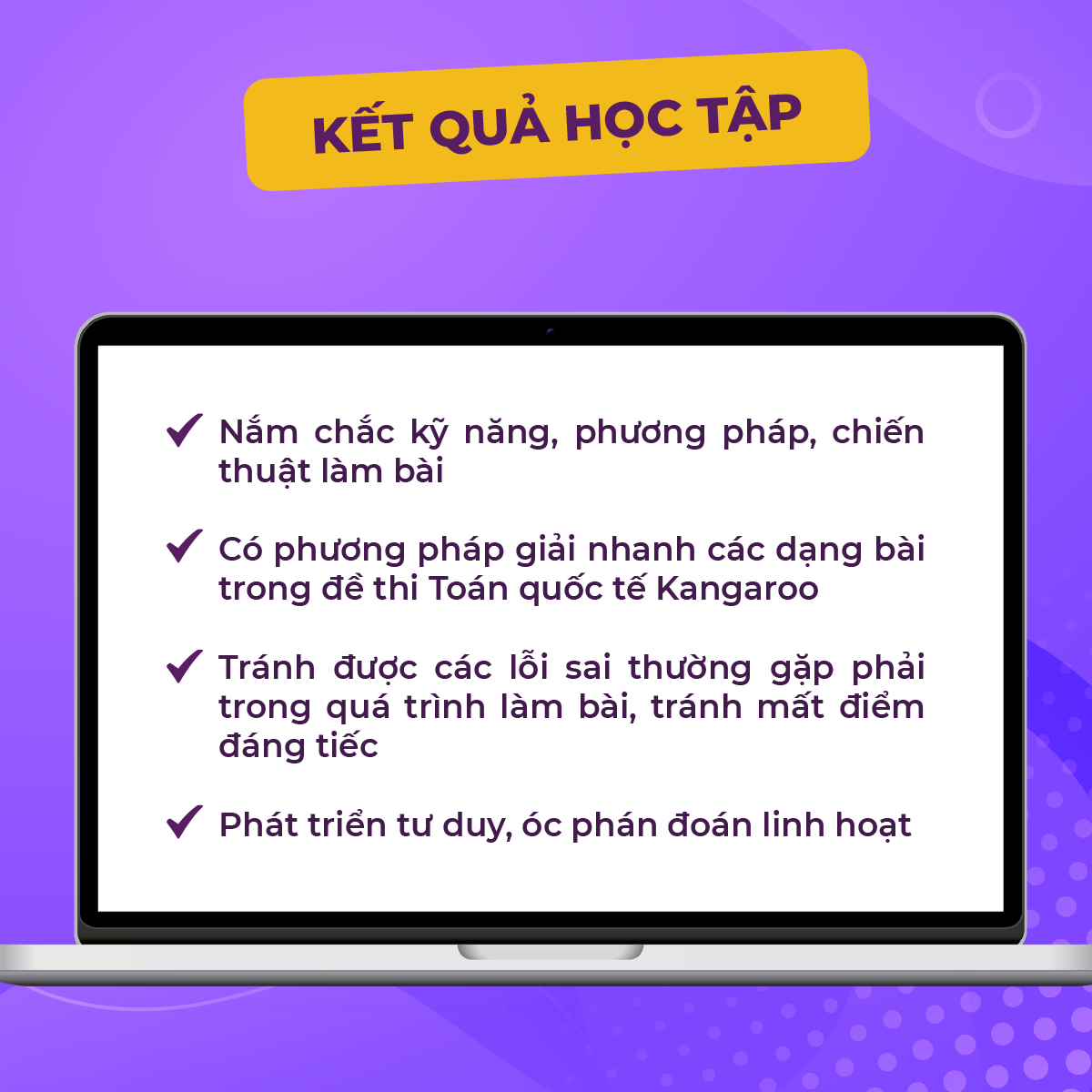 HOCMAI - Khóa học Luyện thi Toán Kangaroo dành cho trẻ từ lớp 3 đến lớp 6 -Toàn quốc