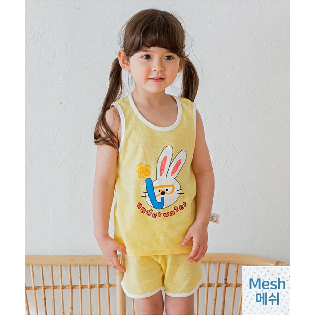 Bộ trẻ em3 lỗ Thỏ vàng