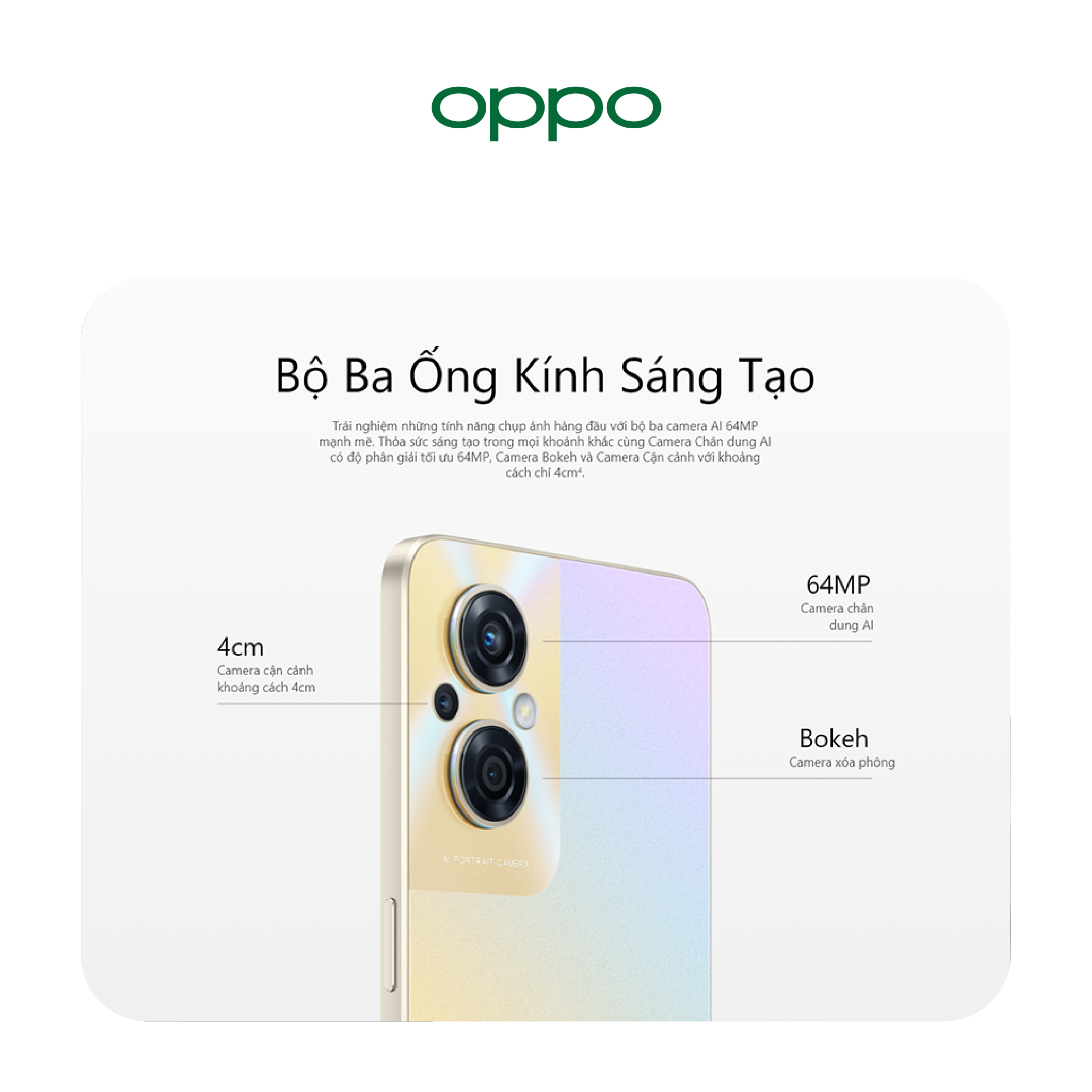 Điện Thoại Oppo Reno8 Z 5G (8GB/256GB) - Hàng Chính Hãng