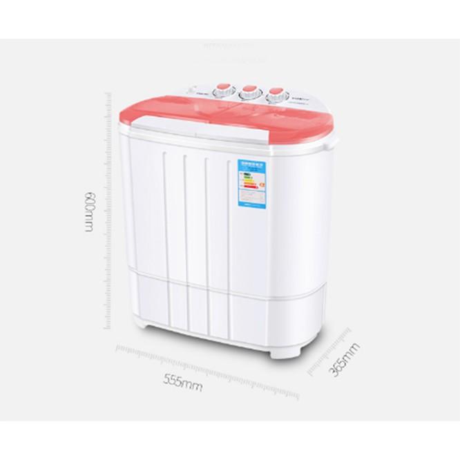 Máy giặt mini tự động thông minh cho bé, máy giặt đồ lót 2 lồng giặt XPB36-388S, 3.6kg