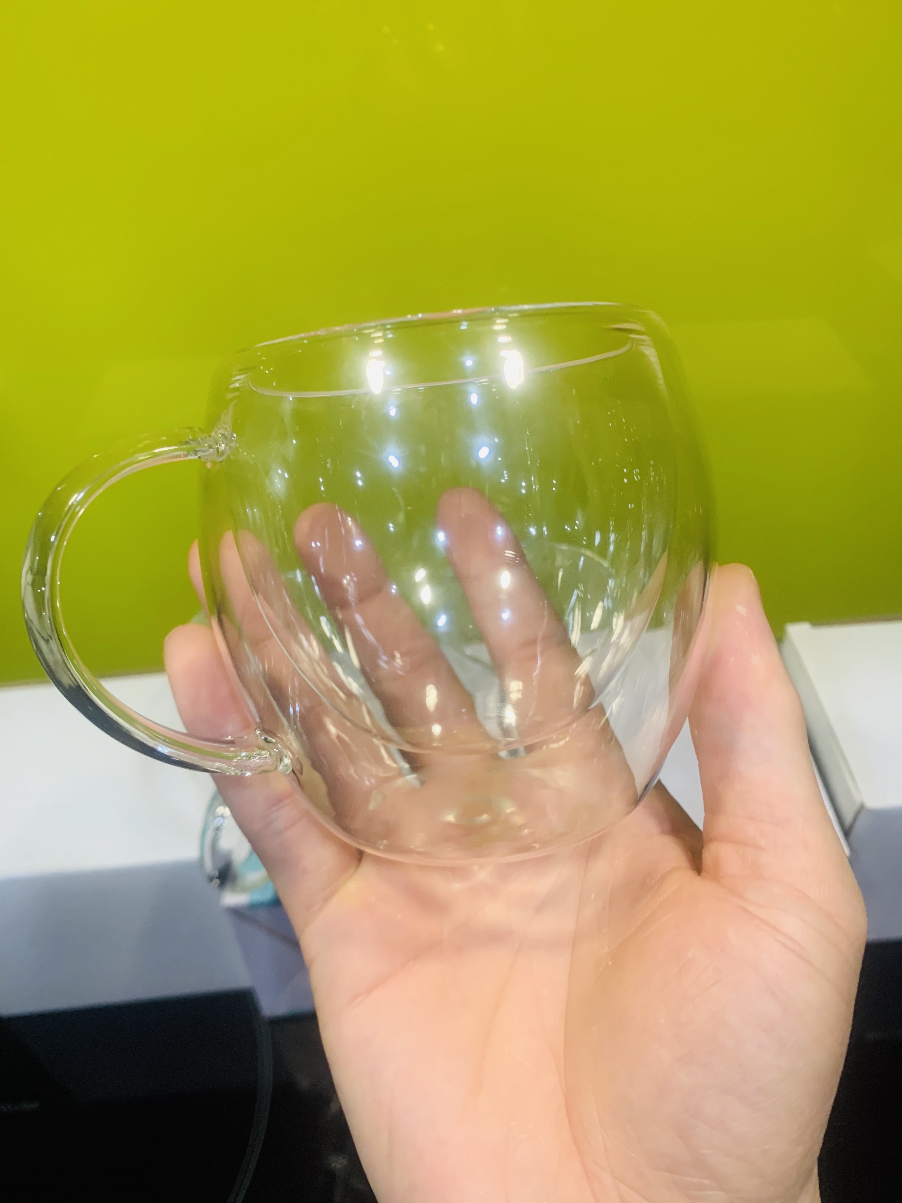 Ly thủy tinh hai lớp chịu nhiệt cường lực cao cấp
