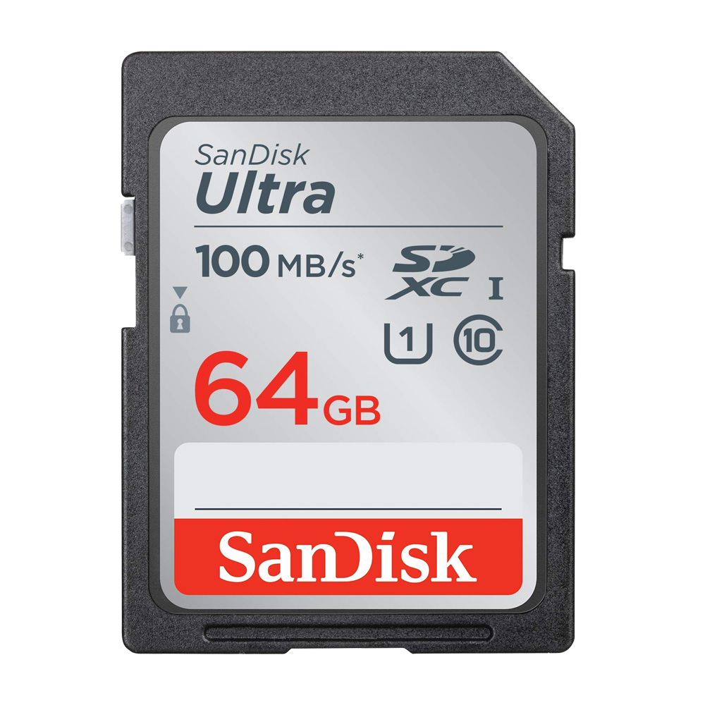 Thẻ Nhớ SDXC SanDisk Ultra 64GB UHS-I 100MB/s - Hàng Nhập Khẩu