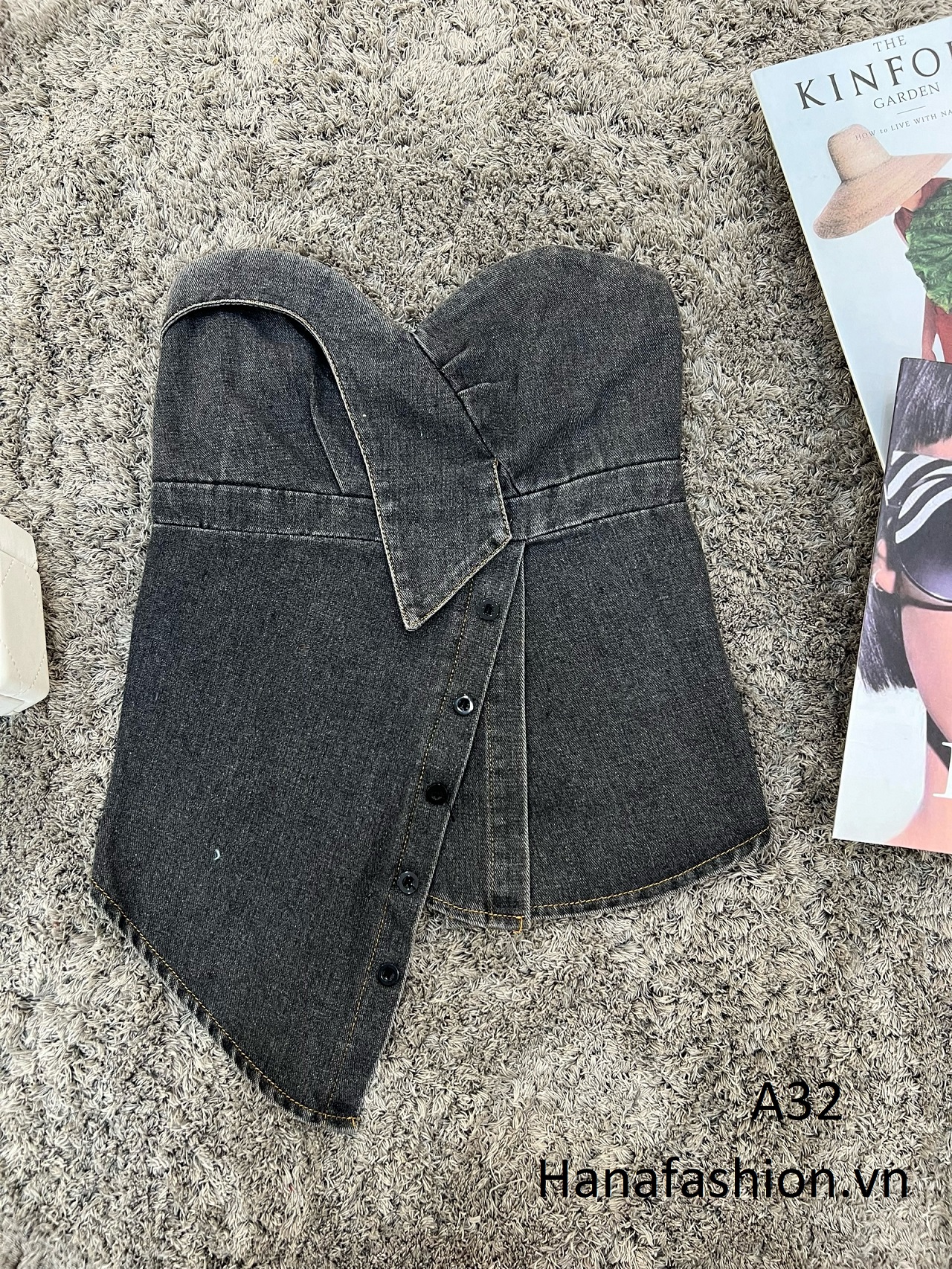 Áo thun Jeans co giãn Hàn Quốc-A32