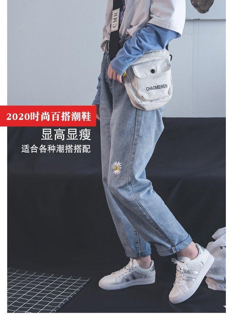 Giày Nữ Đế Bằng Mũi Tròn Phong Cách Hàn Quốc