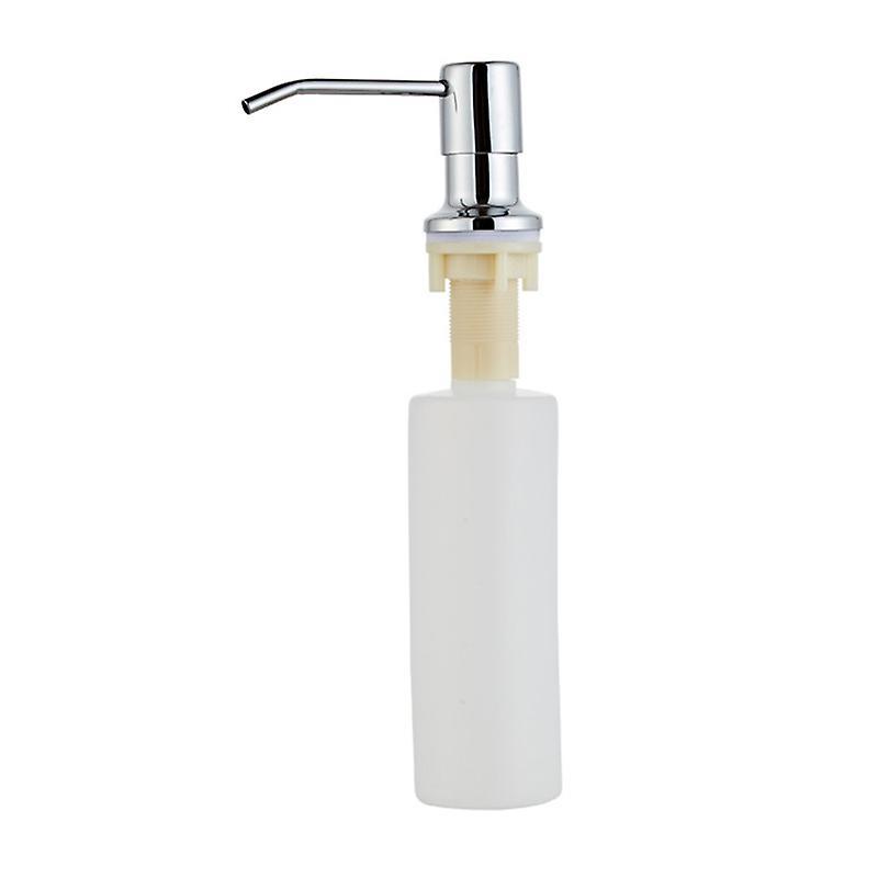 Nhà bếp 304 Bộ phân phối xà phòng bằng thép không gỉ, bạc