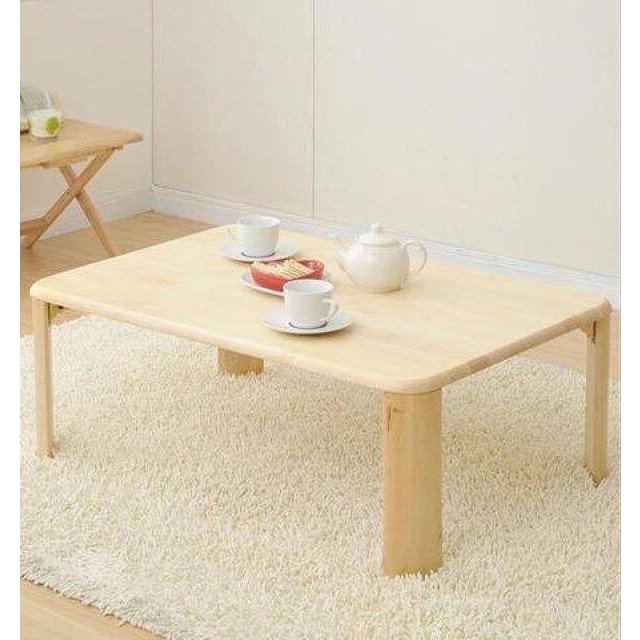 Bàn Gấp Gọn Gỗ Cao Su 50cm x 70cm