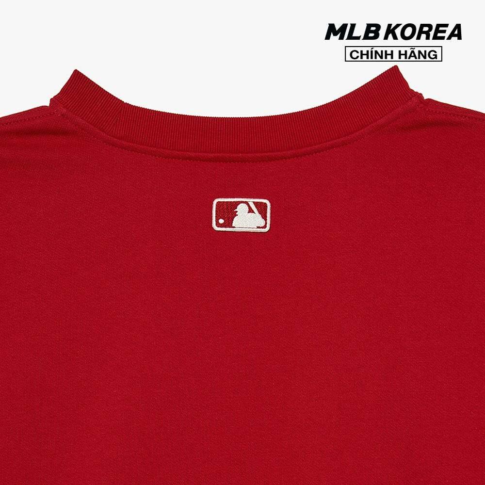 MLB - Áo sweatshirt unisex cổ tròn tay dài bo gấu thời trang 3AMTV1034