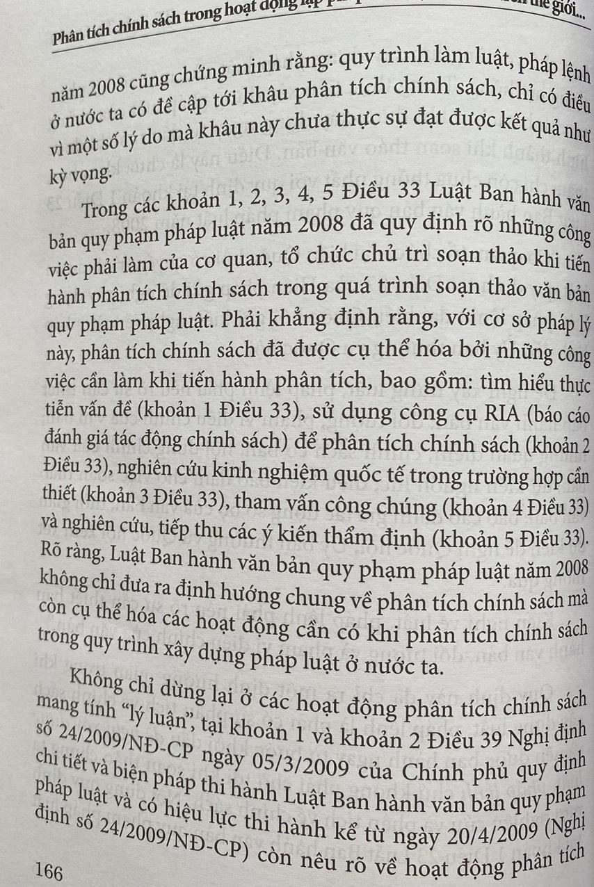 Phân tích chính sách trong hoạt động lập pháp của một số nước trên thế giới và kinh nghiệm đối với Việt Nam hiện nay