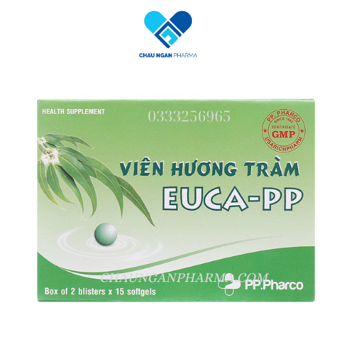 VIÊN HƯƠNG TRÀM EUCA PP Hộp 30 viên