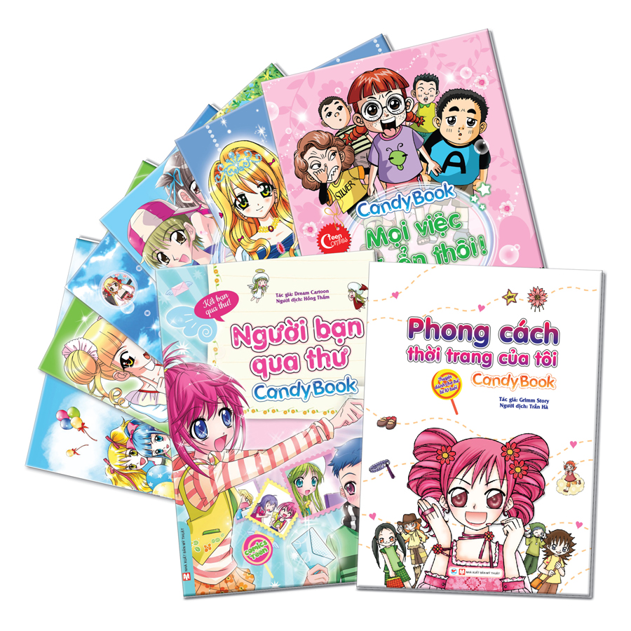 Combo 8 Cuốn Candy Book 2