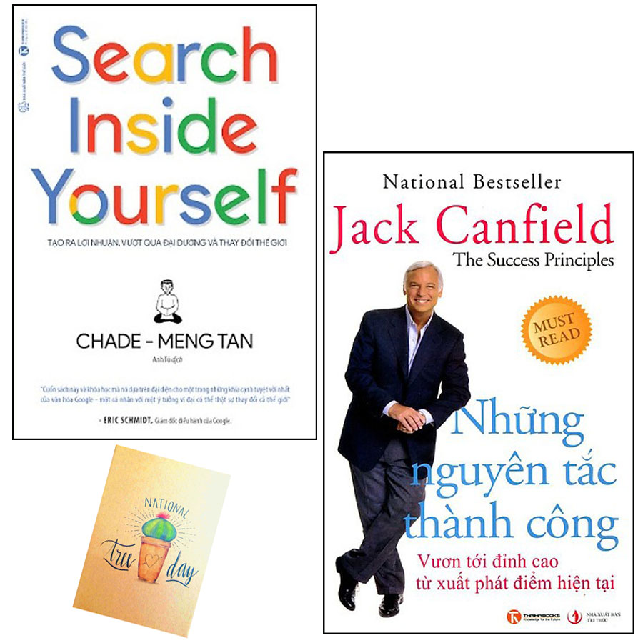 Combo Những Nguyên Tắc Thành Công - Vươn Tới Đỉnh Cao Từ Xuất Phát Điểm Hiện Tại và Search Inside Yourself - Tạo Ra Lợi Nhuận Vượt Qua Đại Dương Và Thay Đổi Thế Giới ( Tặng Kèm Sổ Tay Xương Rồng)