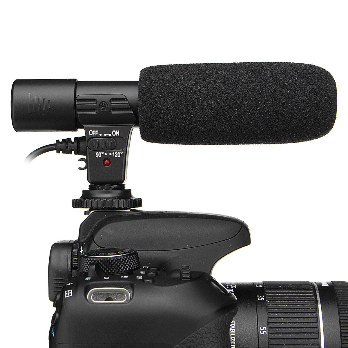 Microphone MIC-01 Dùng Cho Máy Ảnh Canon,Nikon AZONE