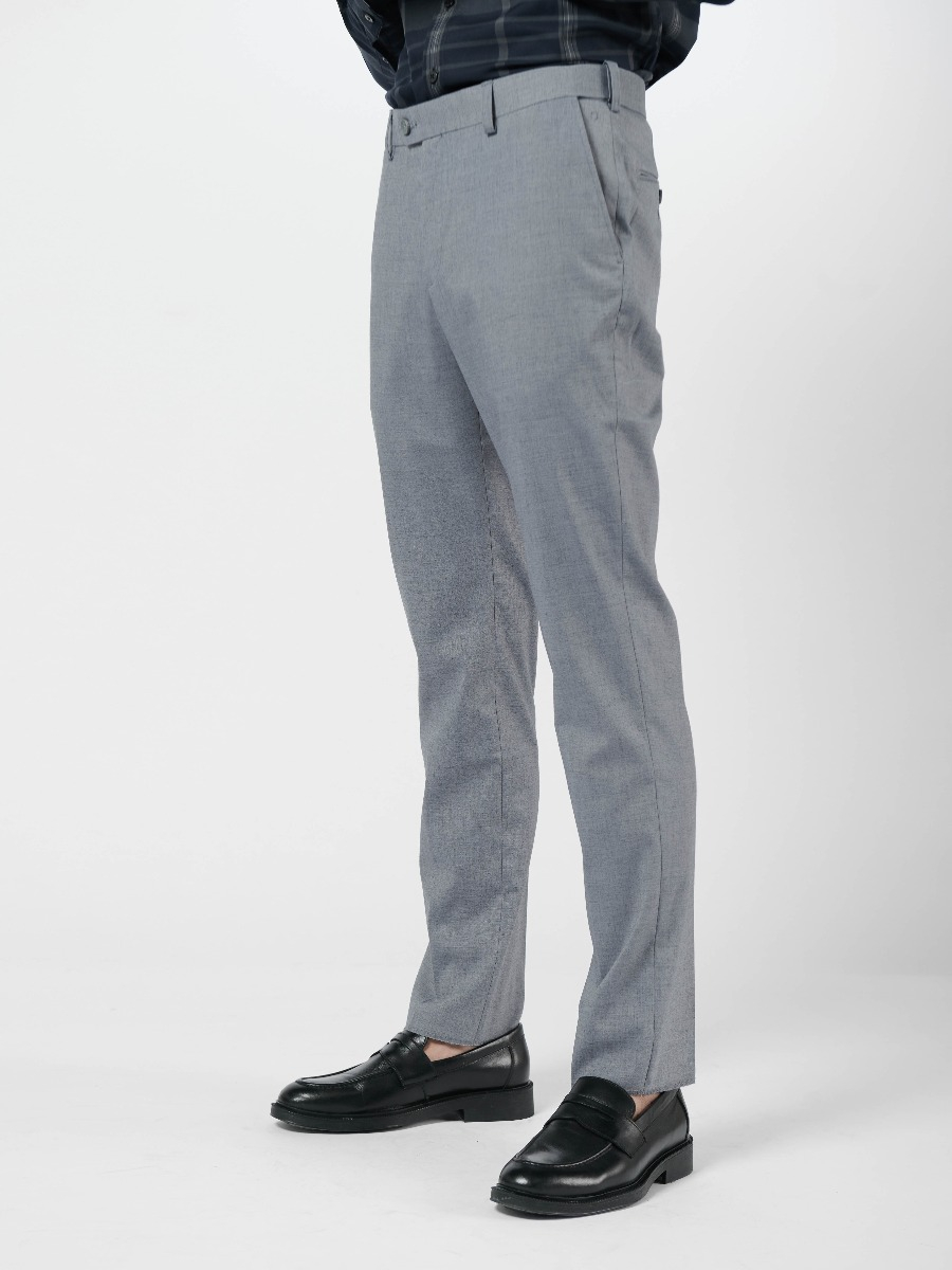 OWEN - Quần âu nam Owen Slimfit có cạp tăng đơ co dãn (dáng ôm) màu XÁM GHI