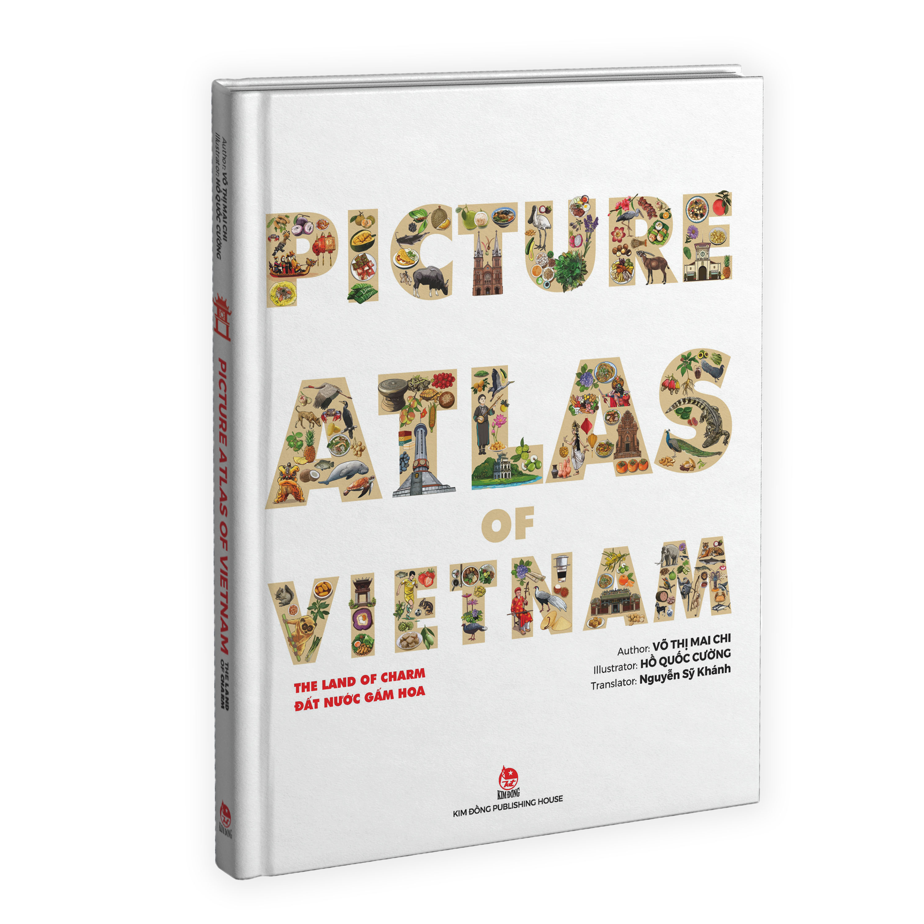 Picture At.las Of Vietnam - The Land Of Charm - Đất Nước Gấm Hoa - Bìa Cứng (English Version)