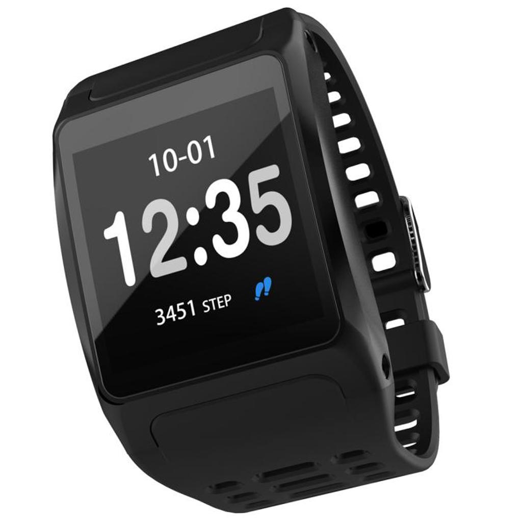 Smart Bracelet Sports Fitness Tracker Health Sleep Monitor Wristband Black