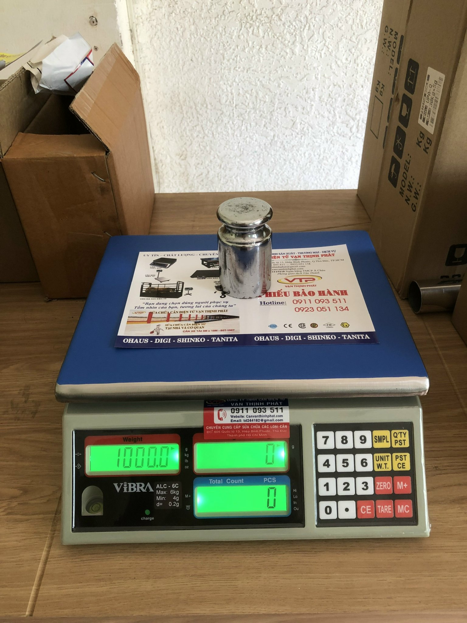 Cân Điện Tử VIBRA ALC 3 kg