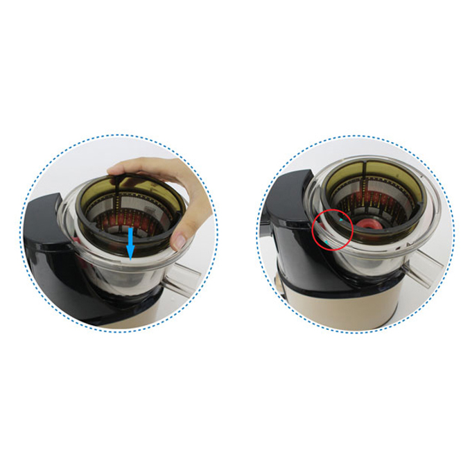 Máy Ép Trái Cây Tốc Độ Chậm Nguyên Trái Iruka I-52 - Hàng chính hãng