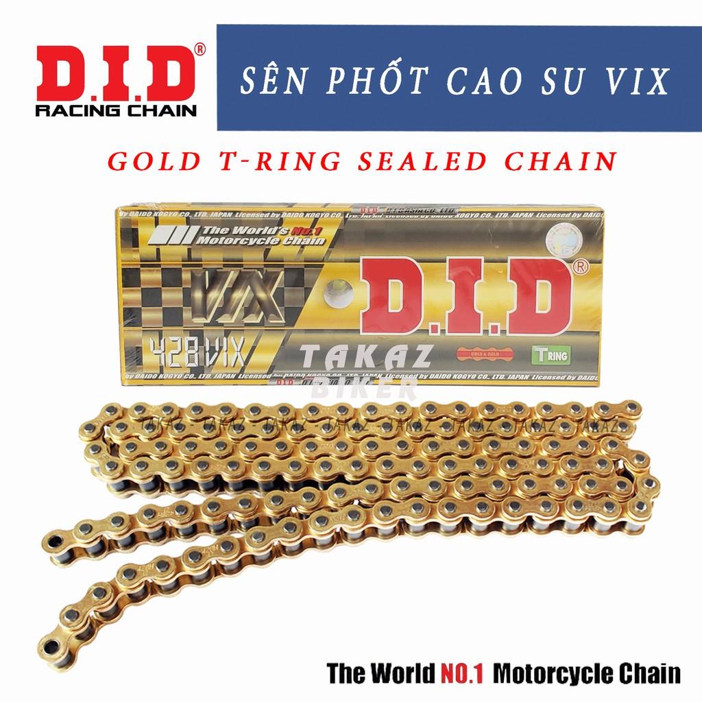 B2 Sên Nhông Đĩa Raider Fi Phốt Cao Su 428 VIX T-ring 132L Cải Tiến Mới Của Huyền Thoại TFX Khó