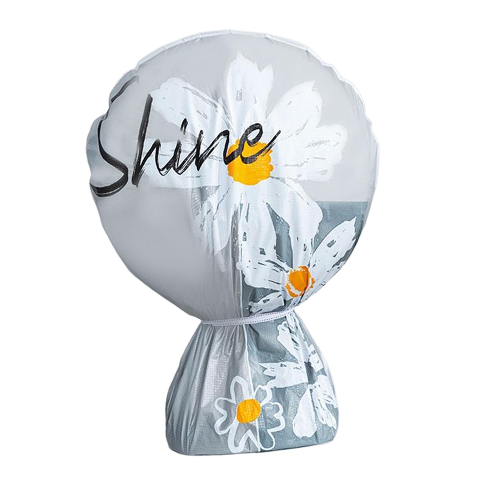 Floor Fan Waterproof Dustproof Cover Protective Gray Long