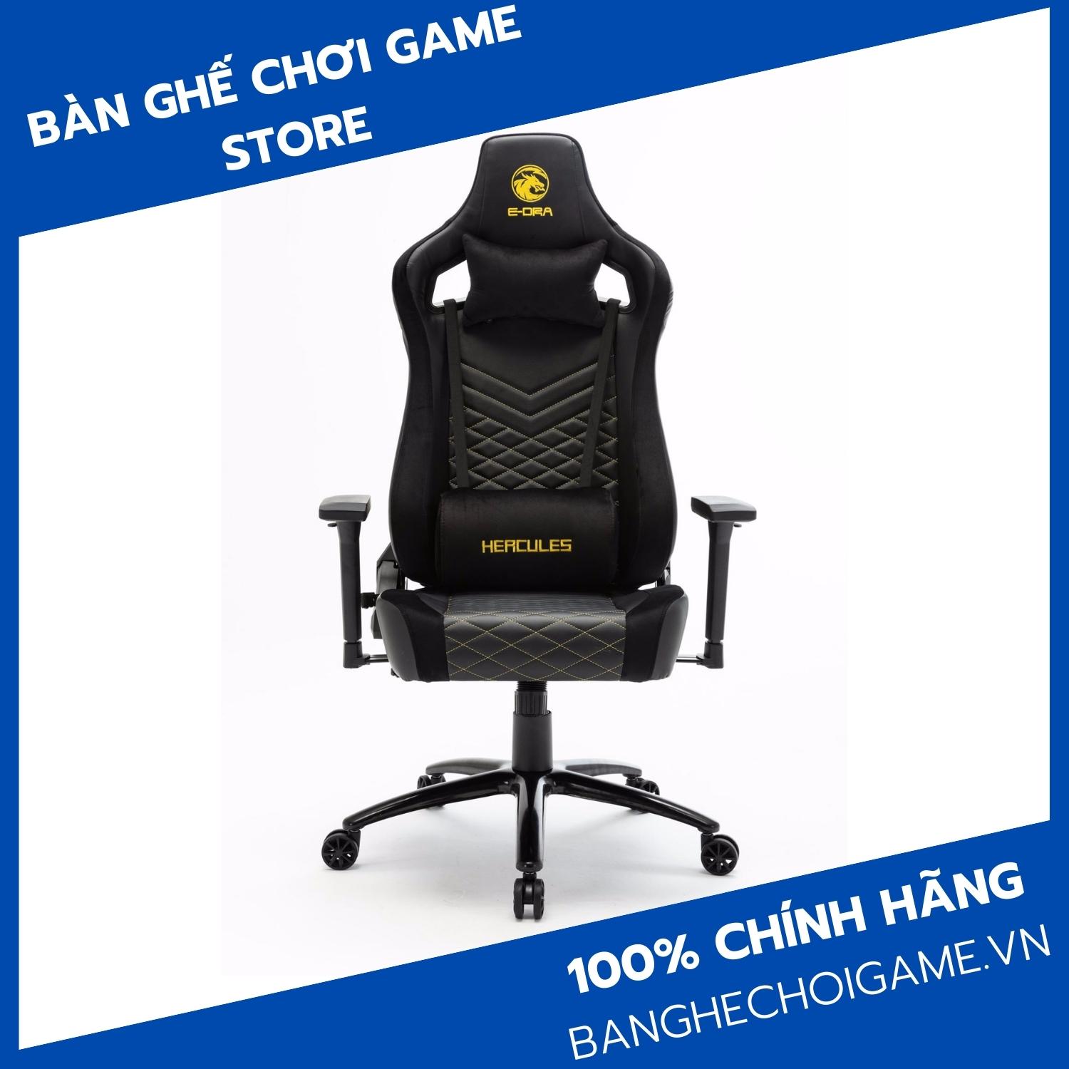 Ghế chơi game E-Dra Hercules EGC203 Black - Hàng chính hãng (Phiên bản đặc biệt)