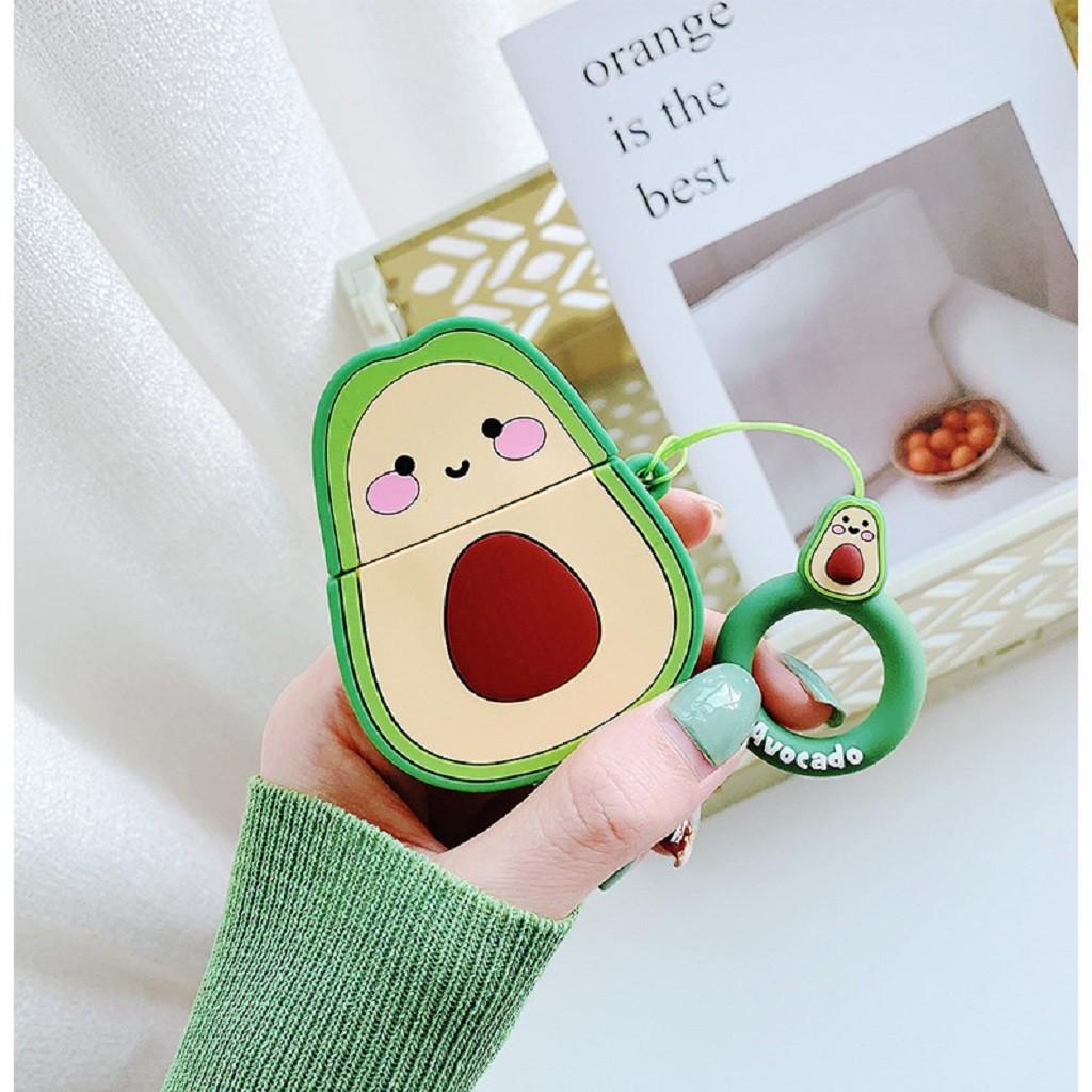 Case 1/2 MODEL QUẢ BƠ XINH Dành Cho Tai Nghe Không Dây