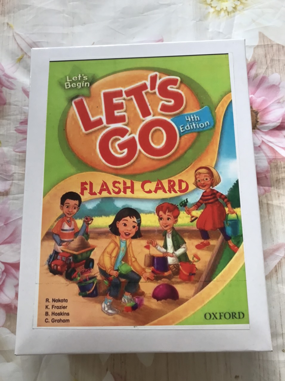 Flashcards  let’s go begin - phiên bản 4th - 161 thẻ siêu đẹp thiết kế hai mặt