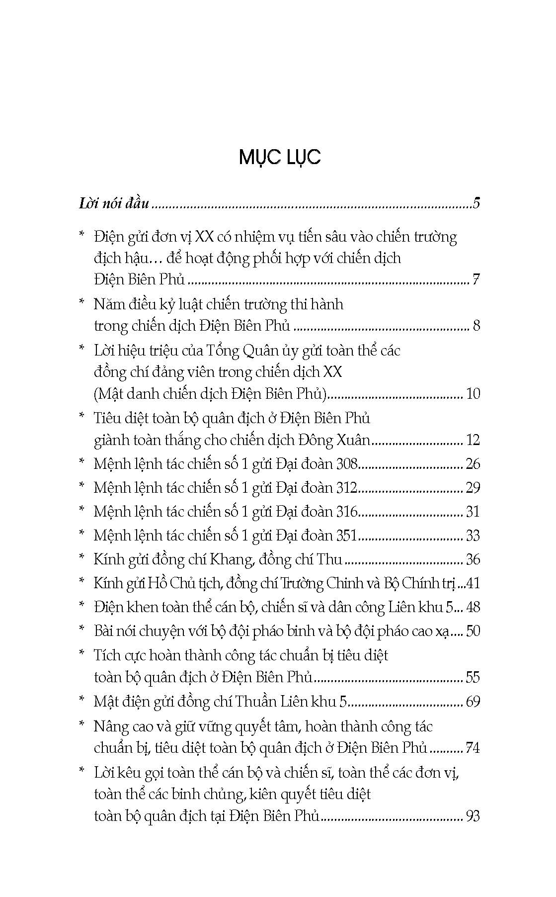 Điện Biên Phủ Những Văn Kiện Mang Tính Lịch Sử