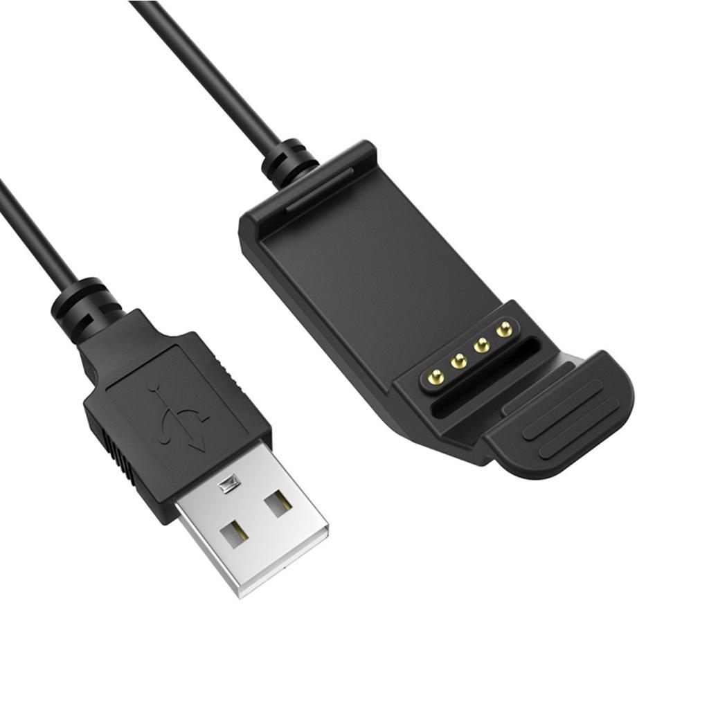 For Garmin Edge 20/25 Charger Dock , USB Data Sync Charge Cradle Charging Cable 1m Black