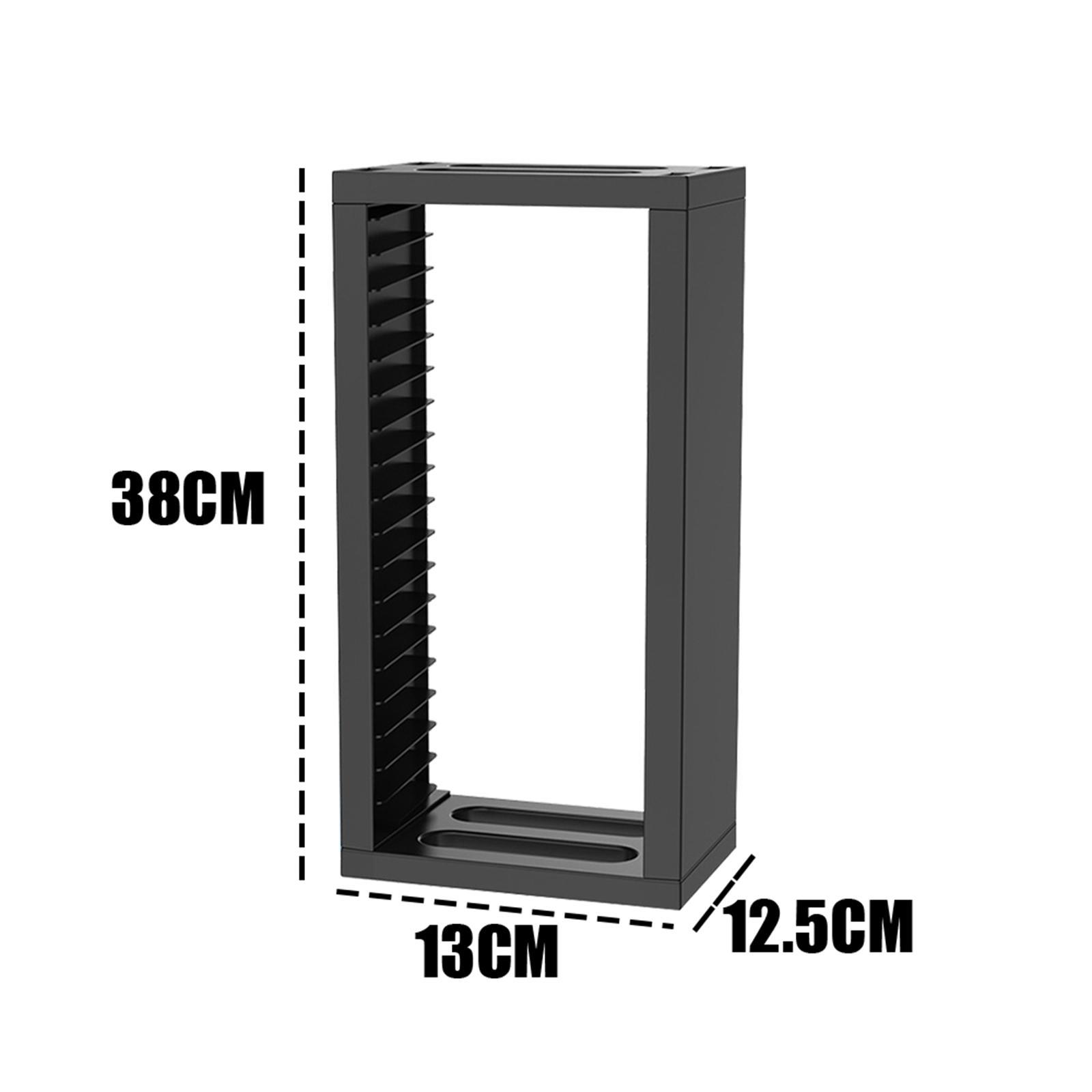 Storage Holder Stability Game Holder Rack for Blu-Ray disks