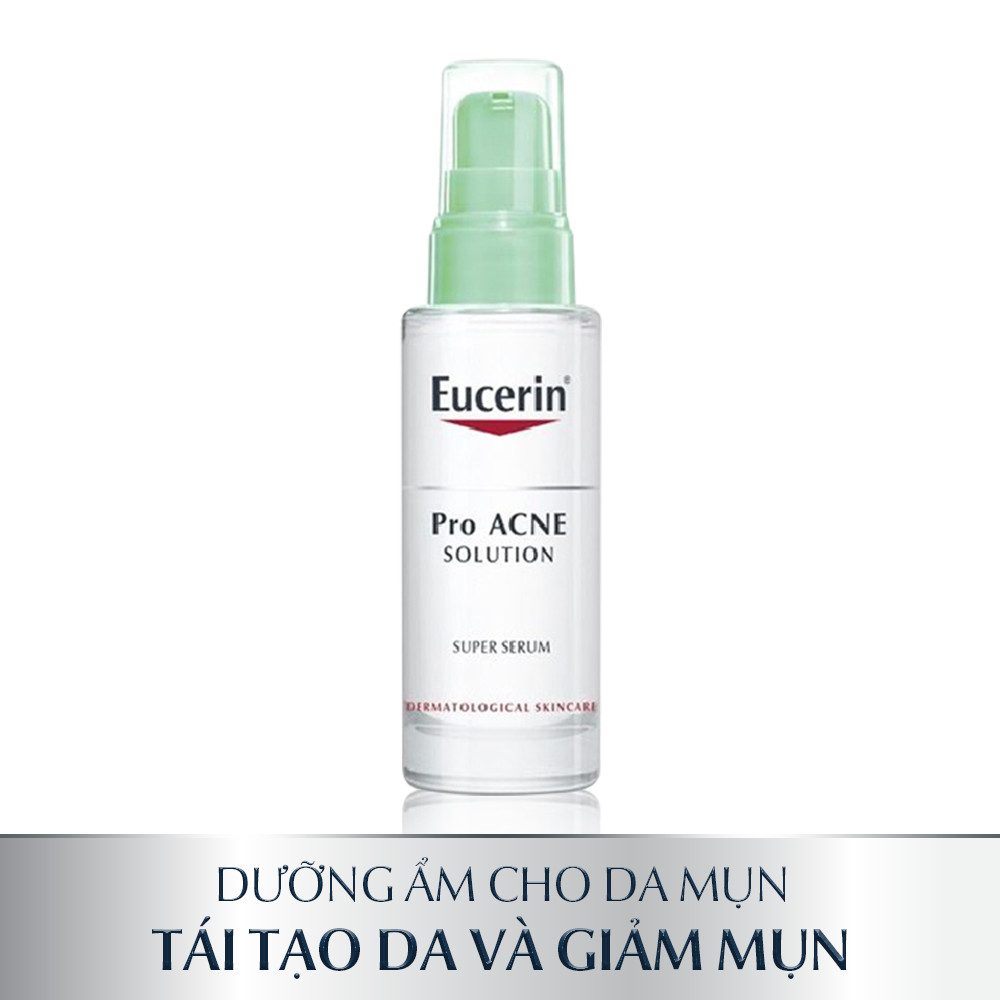 Tinh Chất Dưỡng Giảm Mụn, Mờ Sẹo Eucerin Pro Acne Super Serum 30ml