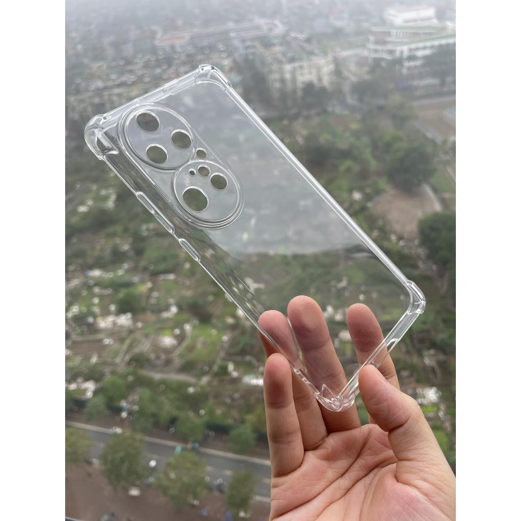 Ốp lưng slicon cho Huawei P50 Pro Chống Sốc Bảo Vệ 4 Góc, khoét mắt camera