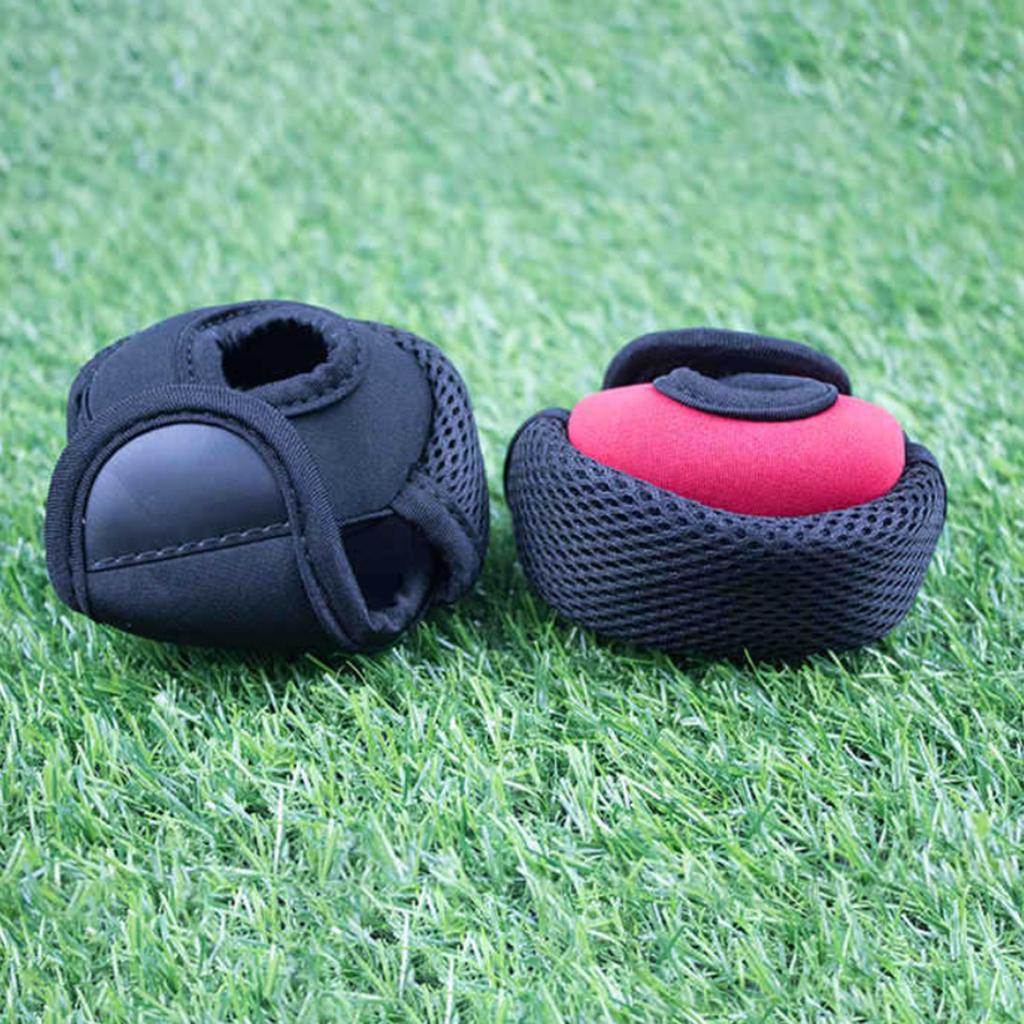 Baitcasting Reel Bag Cover Fishing Reel Pouch Protective Case Holder Black
