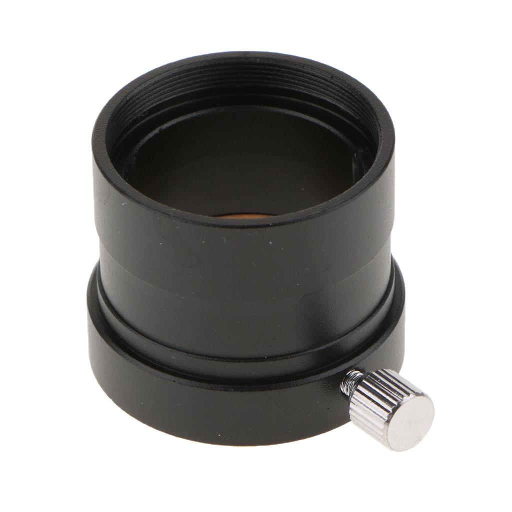 Metal 1.25" to 0.965" Telescope Eyepiece Mount Adapter -