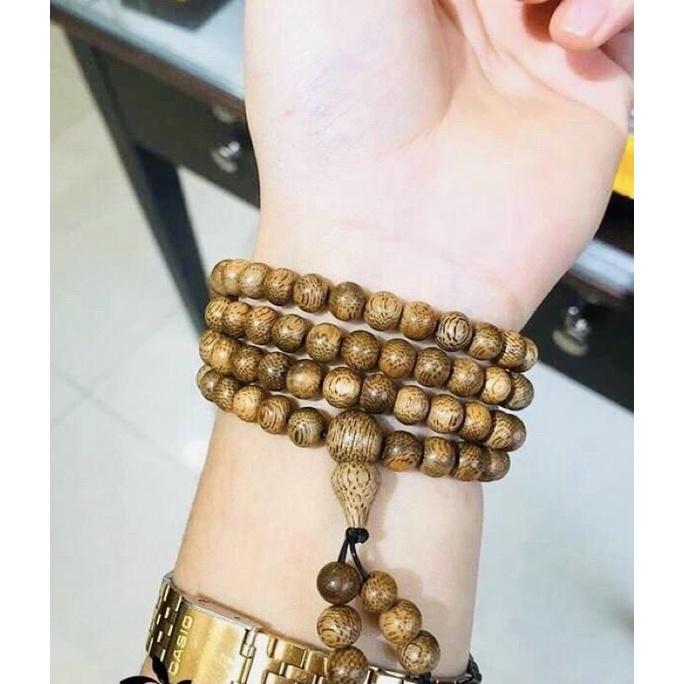 Vòng Tay Trầm Hương Tự Nhiên 108 hạt - QUỐC THÁI